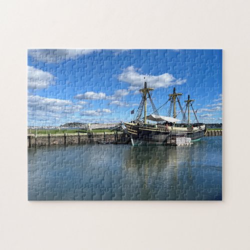 Friendship of Salem ship in Salem Massachusetts Jigsaw Puzzle