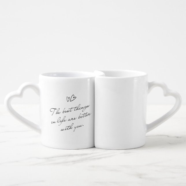 Friendship Pair Mugs – Best Friend Forever (Front Nesting)