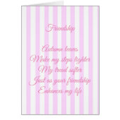 Friendship Personalised (Front)