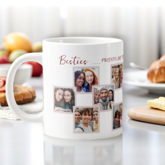 Friendship Photo Collage Ceramic Mug (Creator Uploaded)