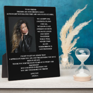 Friendship Plaque