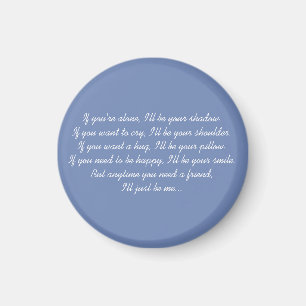 Friendship Poem Magnet