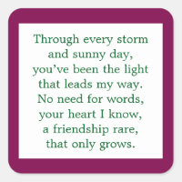 Friendship Poem