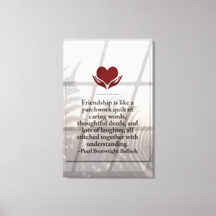 Friendship Premium Wrapped Canvas (Gloss) Print