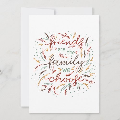 Friendship Quote Friends Are The Family We Choose