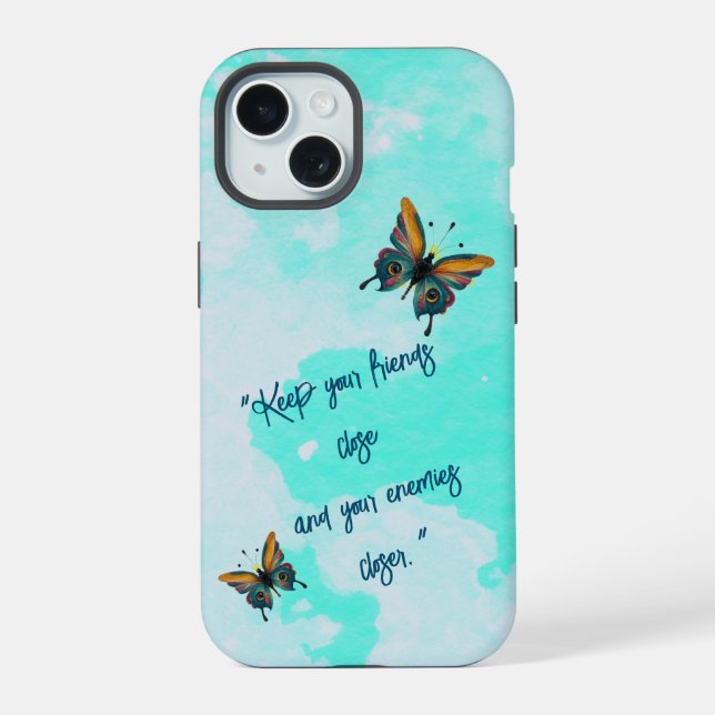 Friendship Quote phone case (Back)