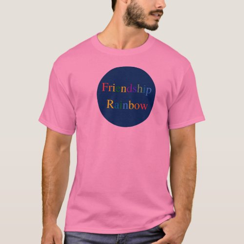 friendship Rainbow T_Shirt