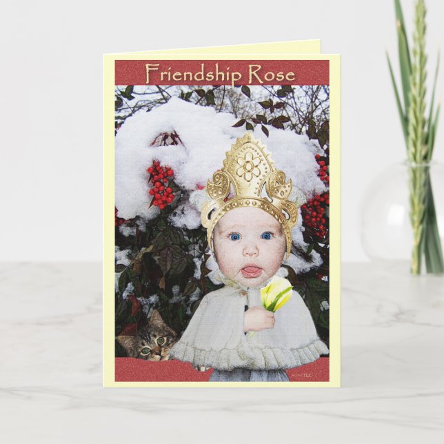 Friendship Rose Card (Front)