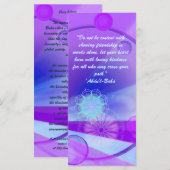 Friendship Ruhi quote (Front/Back)