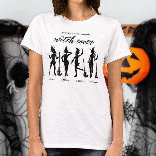 Friendship Shirt Four Witches Coven Halloween