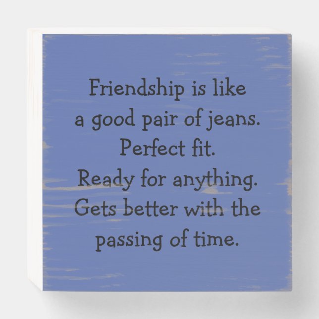 Friendship sign (Front Horizontal)