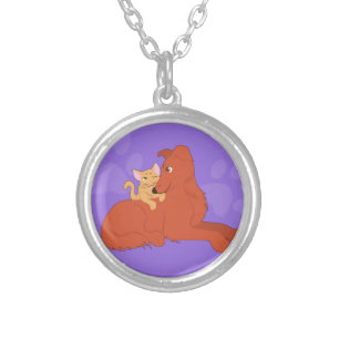 Friendship Silver Plated Necklace