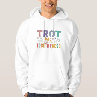 "Friendship Stride: Trotting Horses T-Shirt Hoodie