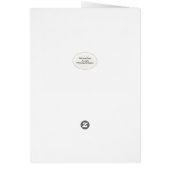 friendship thank you-bicycle with geraniums (Back)