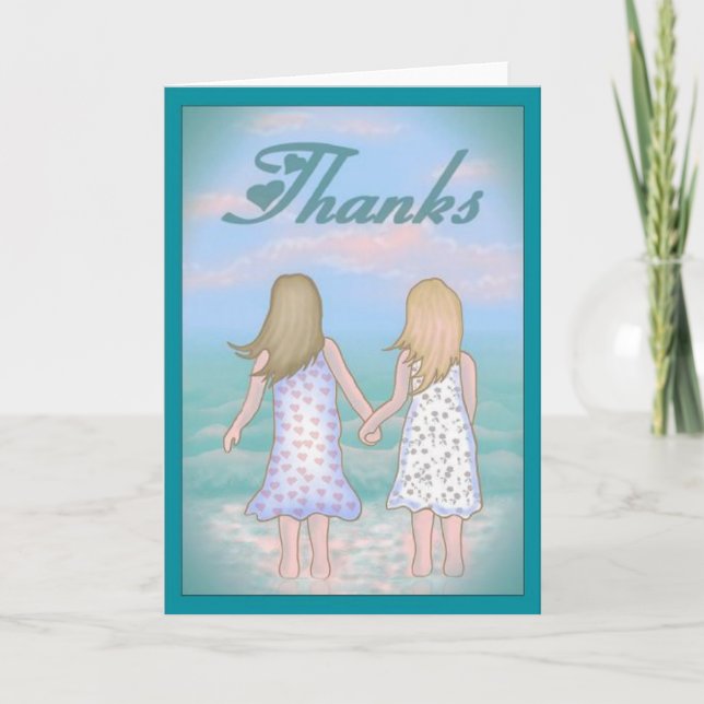 Friendship thankyou card (Front)