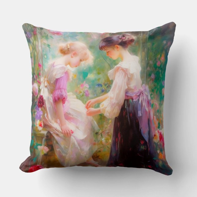 Friendship  throw pillow (Front)