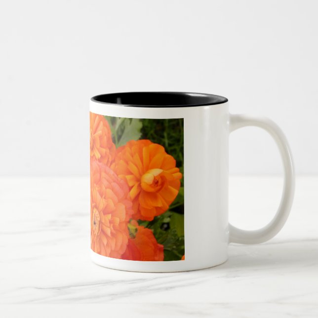 Friendship's Garden. Two-Tone Coffee Mug (Right)