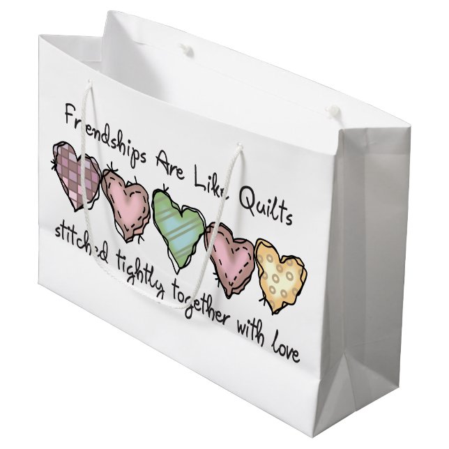 Friendships Large Gift Bag (Front Angled)