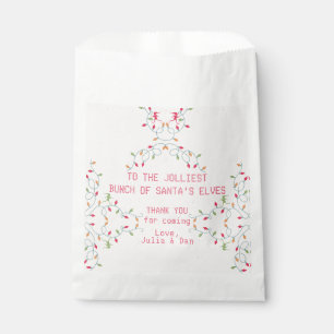 Friendsmas Jolliest Bunch Christmas Vacation Party Favor Bag