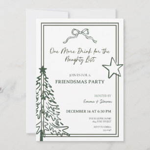 Friendsmas Party Invitation