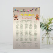 Friendsmas Word Search Puzzle (Standing Front)