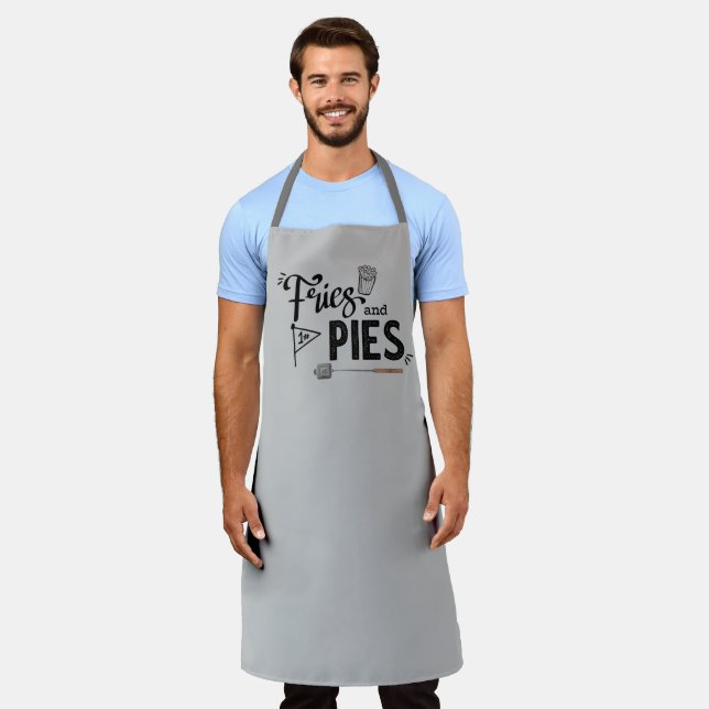 Fries and Pies Dad Apron (Worn)