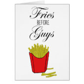 Fries Before Guys Cards (Front)