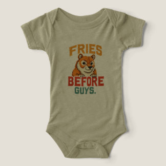 "Fries Before Guys" Infant T-shirt