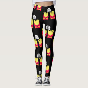 Fries Before Guys! Leggings