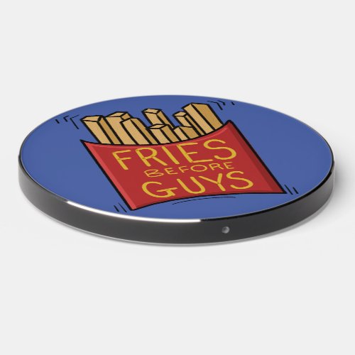 Fries Before Guys Pop Art Wireless Charger