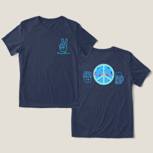 fries, drinks pickleball Tri-Blend shirt