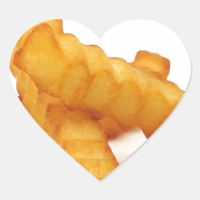 Fries Heart Sticker (Front)