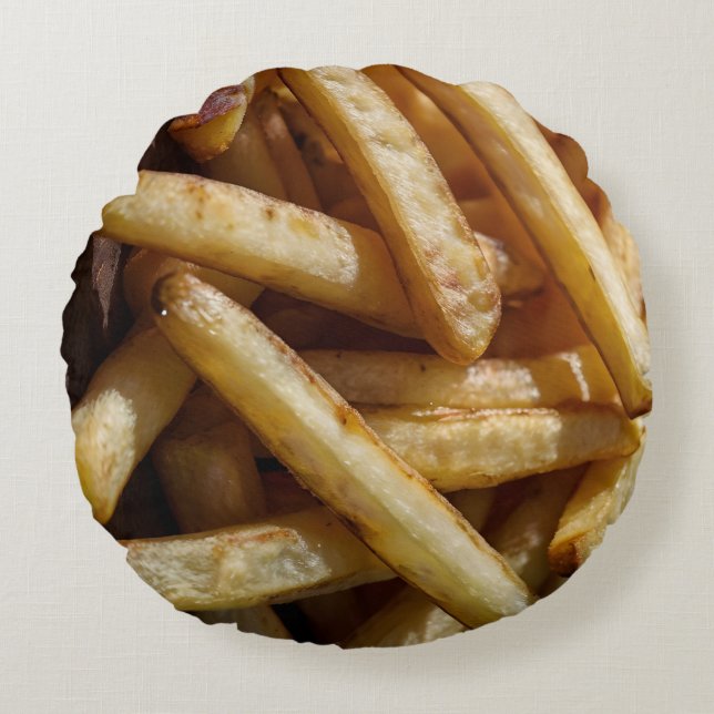 Fries  round pillow (Front)