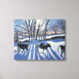 Friesian Cows 2009 Canvas Print