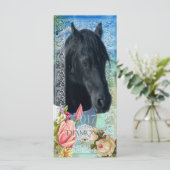 Friesian DIAMOND ~ Calendar Card (Standing Front)