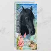 Friesian DIAMOND ~ Calendar Card (Front/Back)