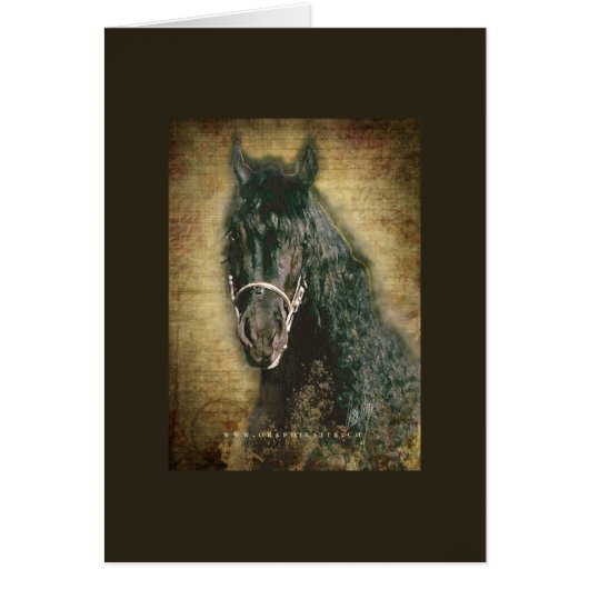 Friesian DIAMOND - Card, Greeting/Note Cards (Front)