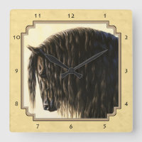 Friesian Draft Horse Yellow