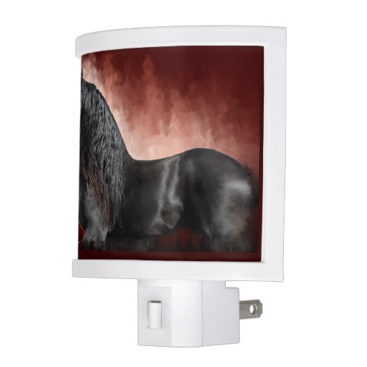 Friesian Fire Night Light (Left)