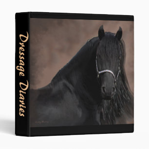 Friesian Flair 3 Ring Binder