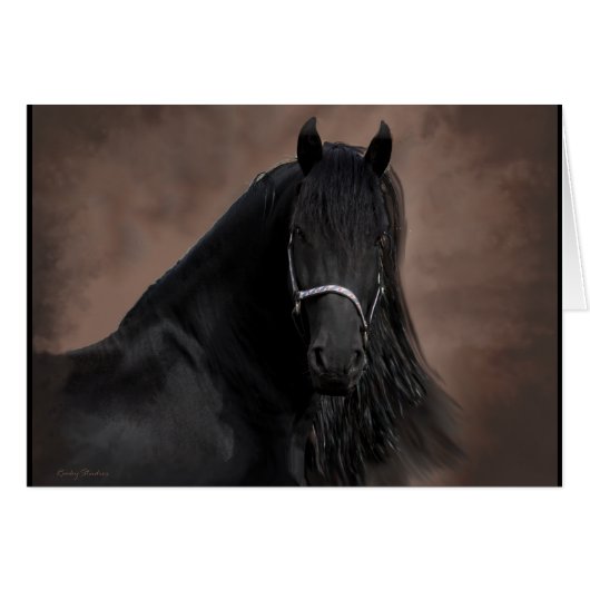 Friesian Flair Cards (Front Horizontal)
