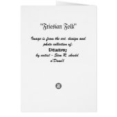 Friesian Folk, horse, black stallion (Back)