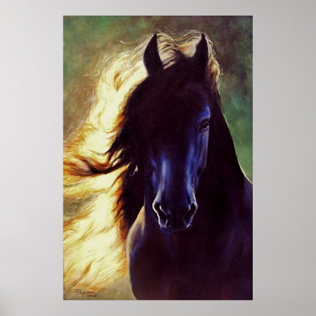 "Friesian Glow" Poster (Front)