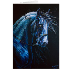 Friesian Horse Cards