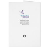 Friesian Horse Drawing by Kelli Swan (Back)