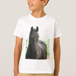Friesian Horse Kid's T-Shirt