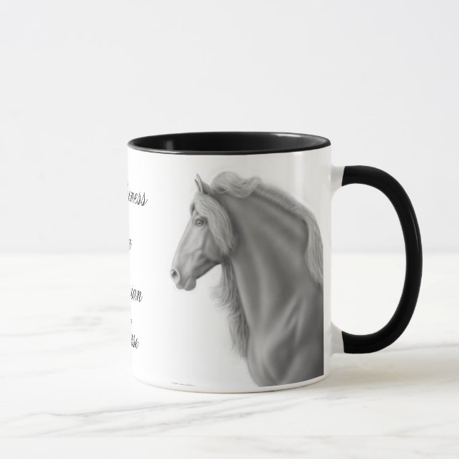Friesian Horse Mug (Right)