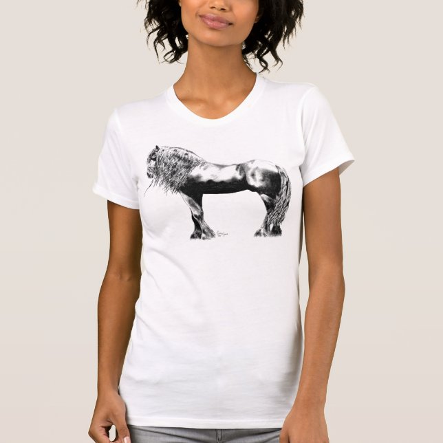 Friesian Horse Shirt (Front)
