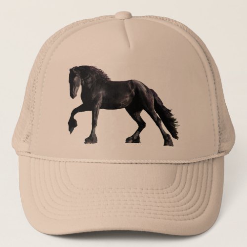 Friesian Horse Trucker Hat