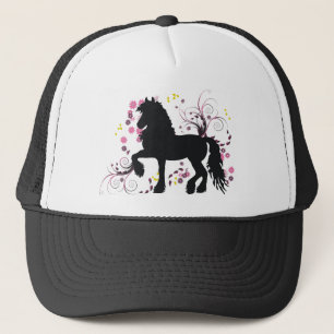 Friesian Horse Trucker Hat